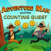 Adventure Man and the Counting Quest