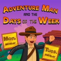 Adventure Man - Days of the Week