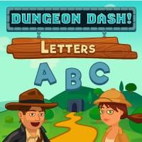 Adventure Man Dungeon Dash - Letters