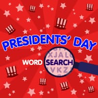 Presidents' Day Word Search
