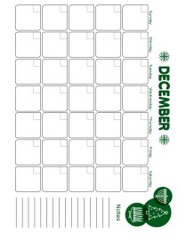 Calendar -  December