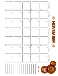 Calendar -  November