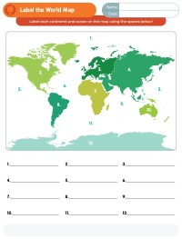 Label the World Map