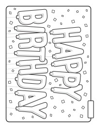 Make a Note - Happy Birthday