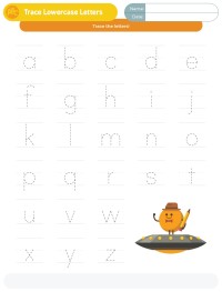 Trace Lowercase Letters
