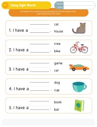 Using Sight Words